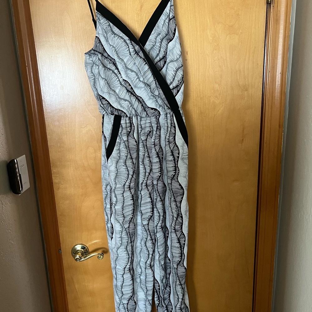 Bar 3 Black and White Women's Jumpsuit